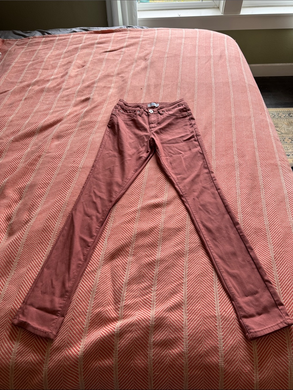 Royalty For Me Mauve Skinny Pants